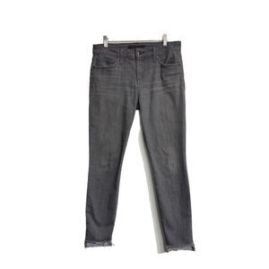 Joe's Jeans Vera Skinny Ankle Hi Lo Gray Women's Size 28